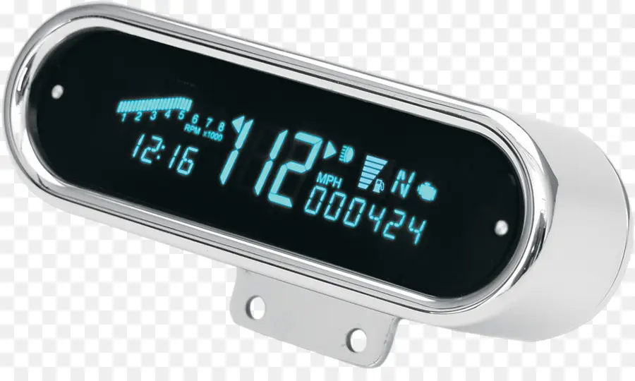 Speedometer Digital，Menampilkan PNG