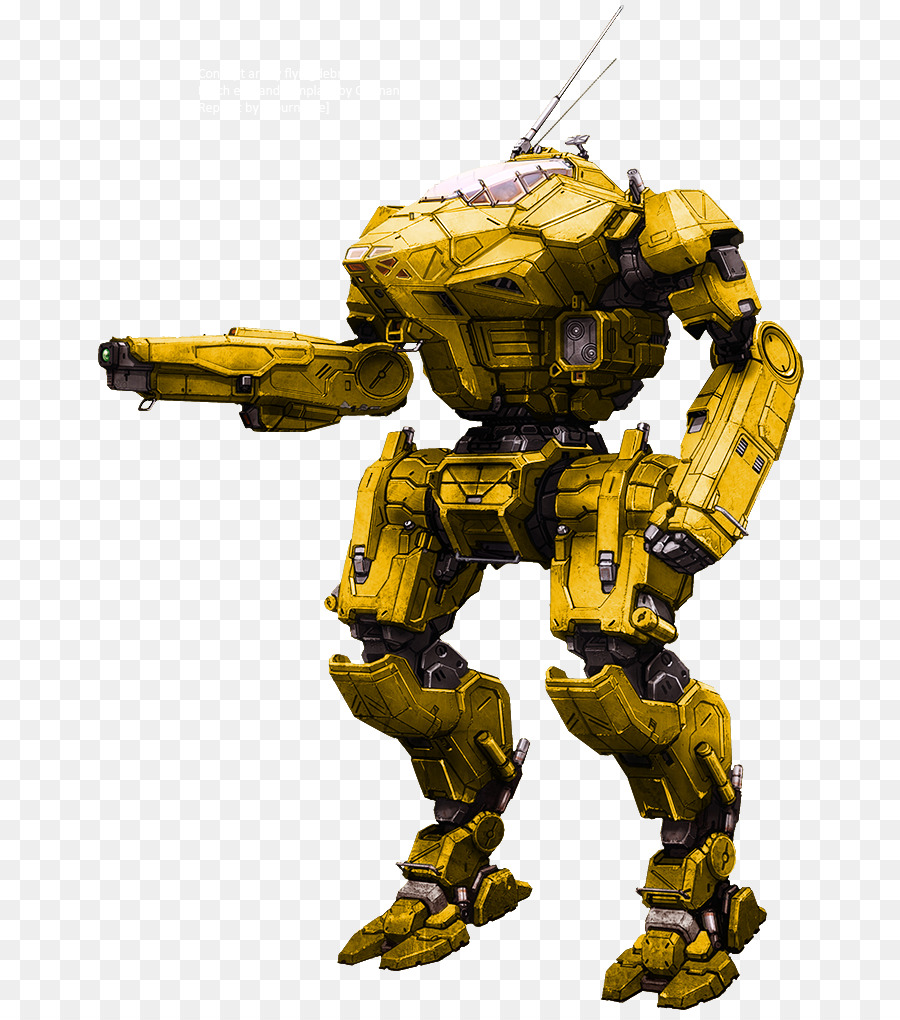 Robot，Kuning PNG