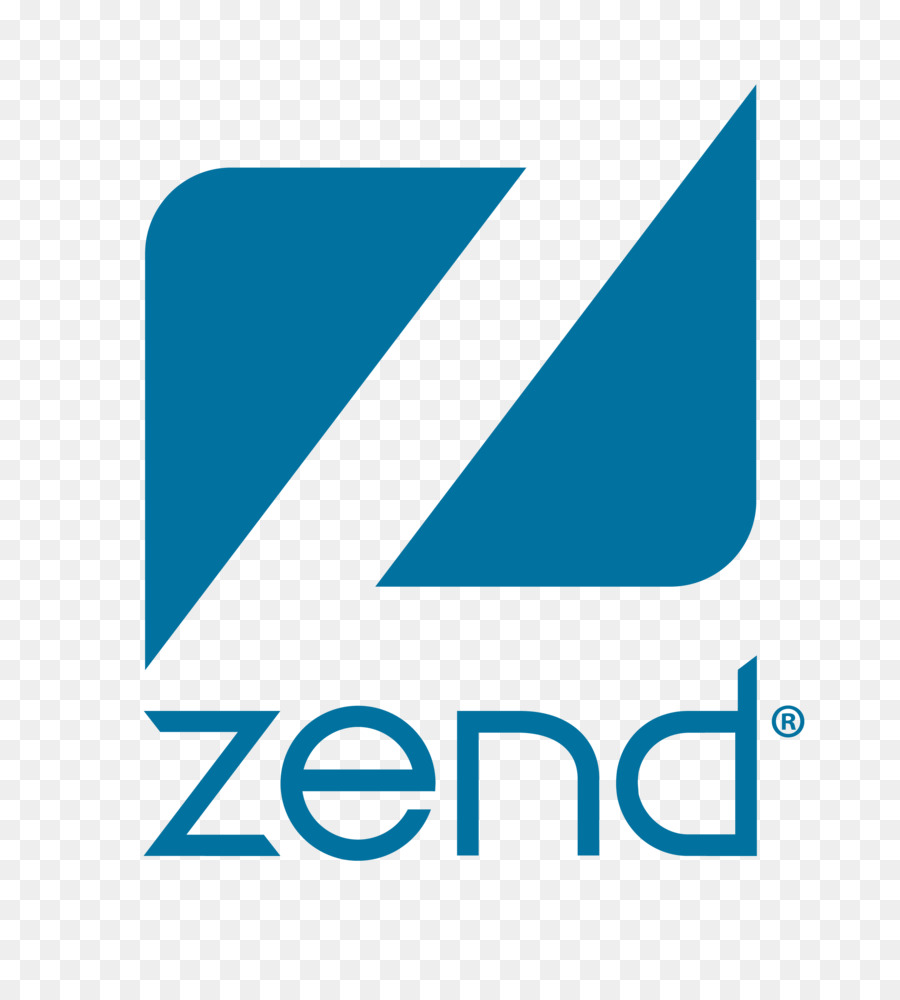 Logo Zend，Biru PNG