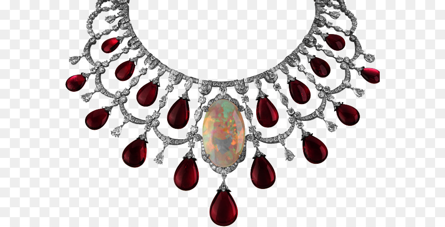 Kalung，Merah PNG