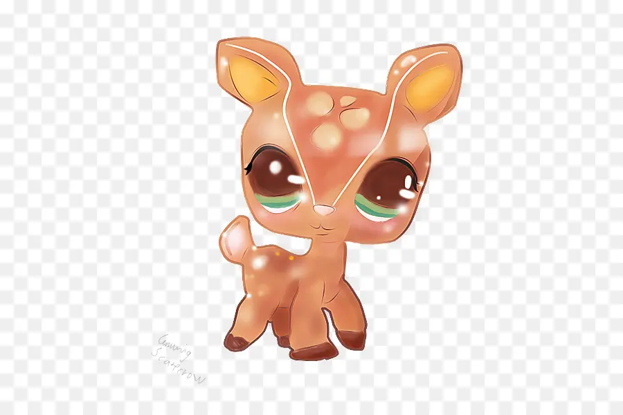 Rusa Lucu，Kartun PNG