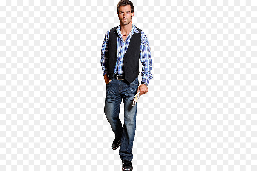 Kurta，Celana Jeans PNG