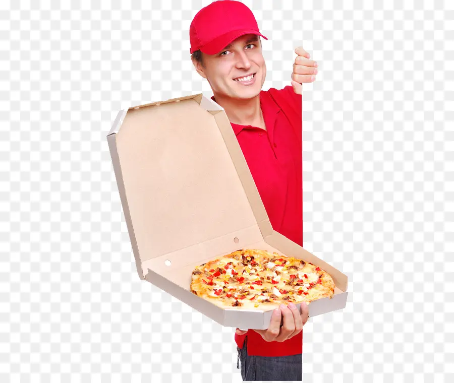 Pengiriman Pizza，Diacungi Jempol PNG