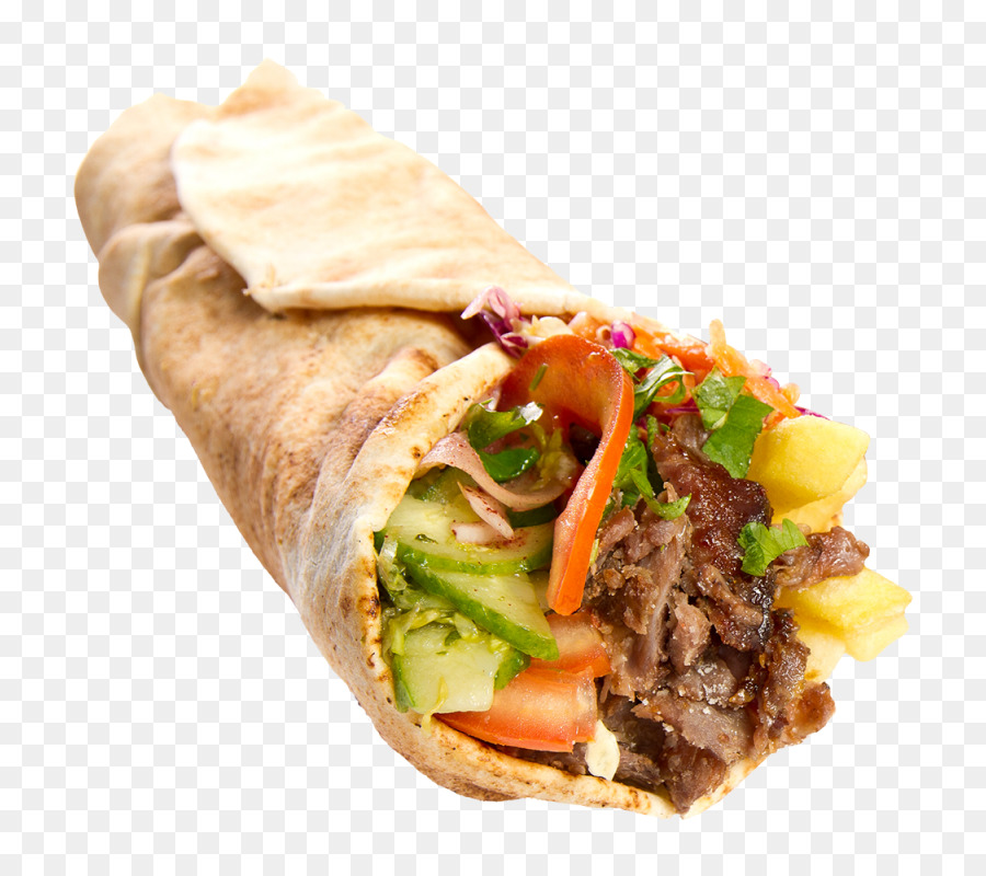 Kebab, Doner Kebab, Bungkus gambar png