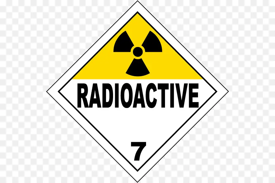 Hazmat Kelas 7 Zat Radioaktif，Barang Barang Berbahaya PNG