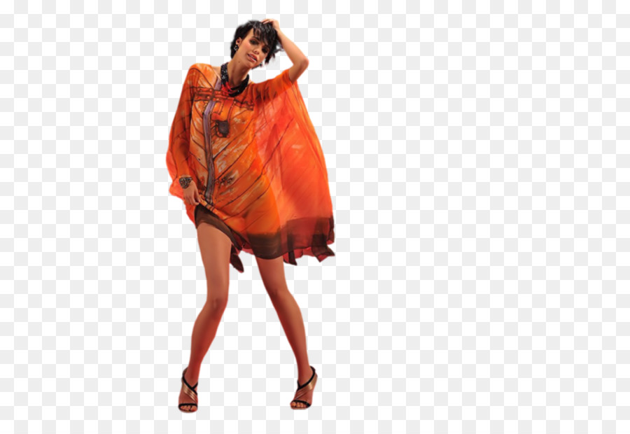 Wanita，Orange PNG