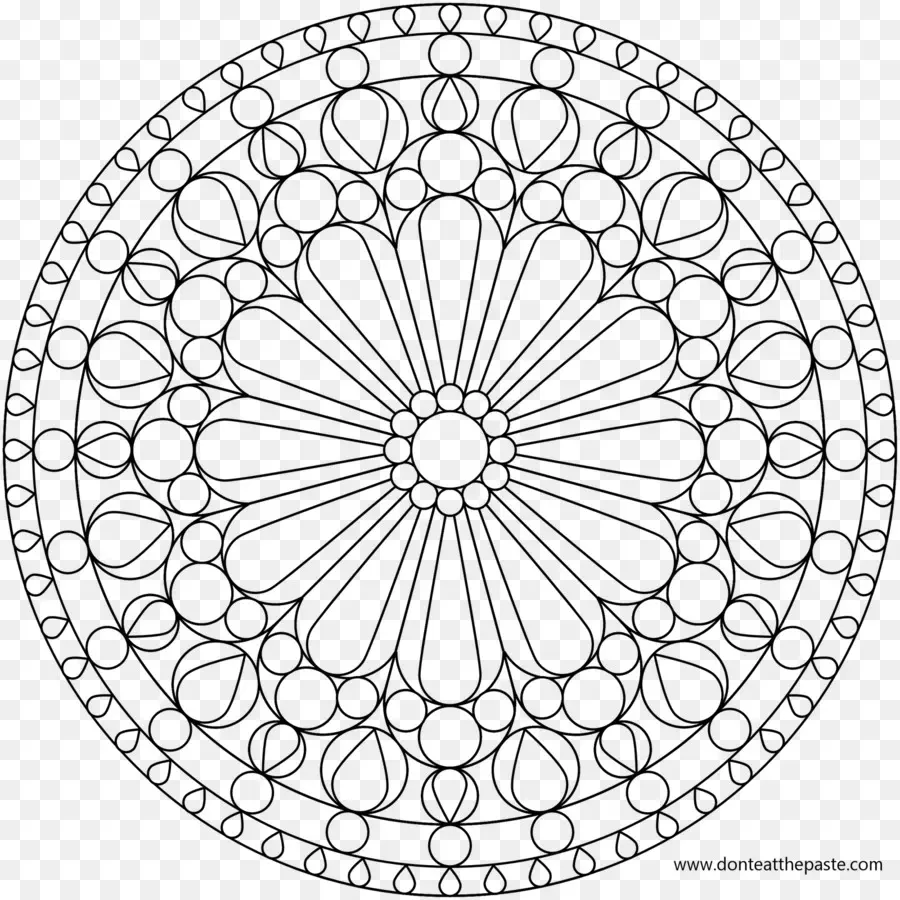 Mandala，Desain PNG