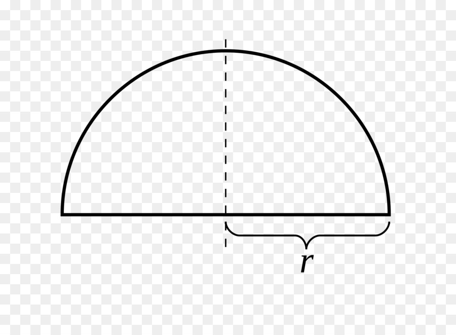 Setengah Lingkaran，Geometri PNG