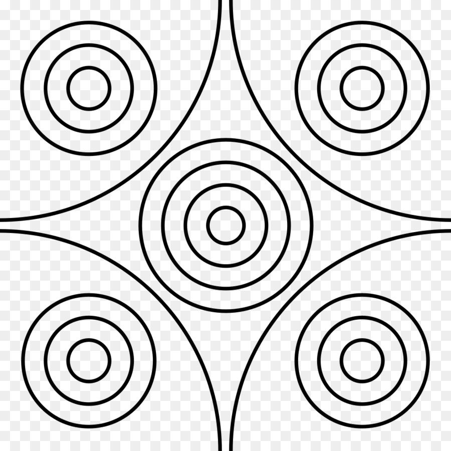 Pola Geometris，Lingkaran PNG