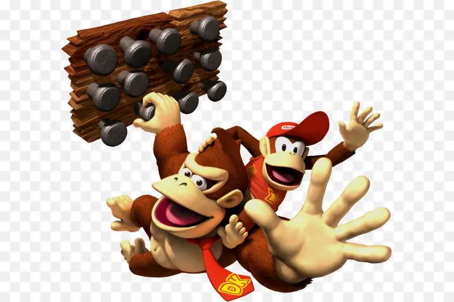 Keledai Kong Dan Diddy Kong，Permainan Video PNG