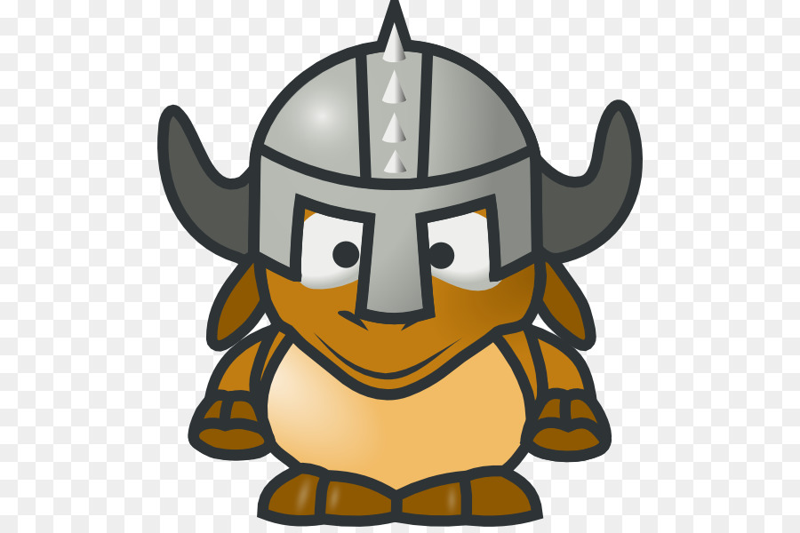 Kartun Viking，Helm PNG