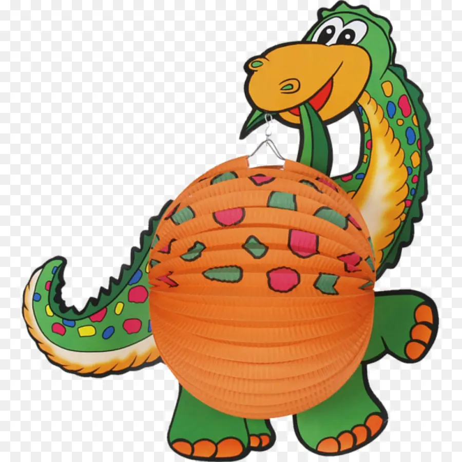 Dinosaurus Kartun Dengan Lentera，Dinosaurus PNG