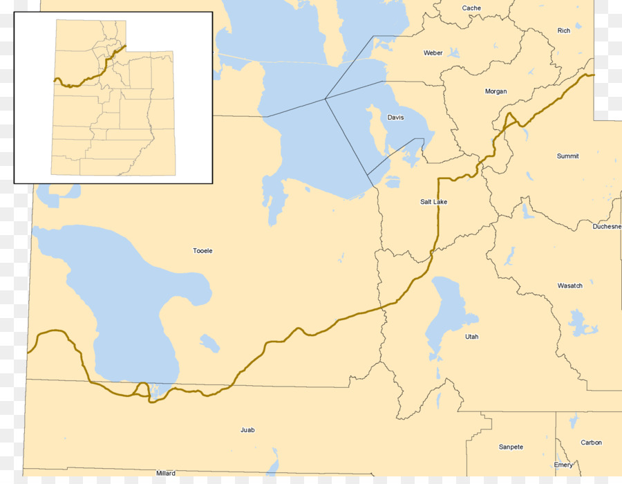 Jejak Bersejarah Nasional Pony Express，Jejak California PNG