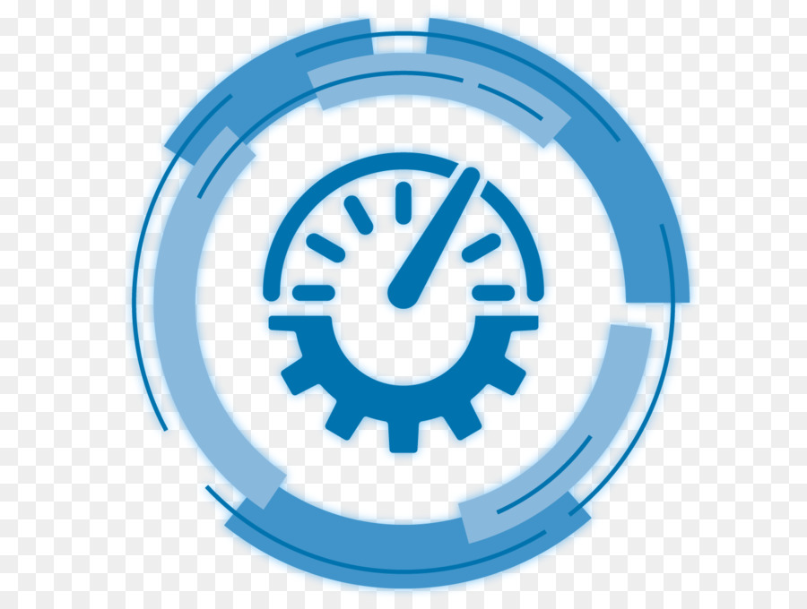 Speedometer，Biru PNG