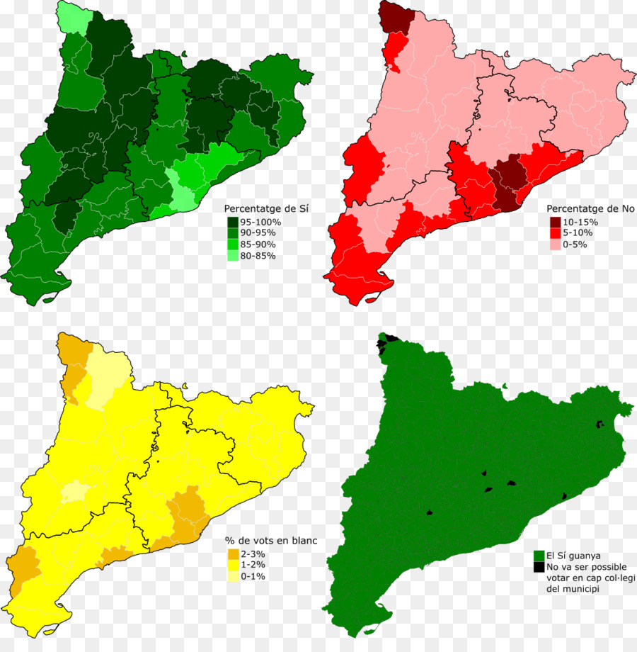 Catalonia，Catalan Referendum Kemerdekaan Tahun 2017 PNG