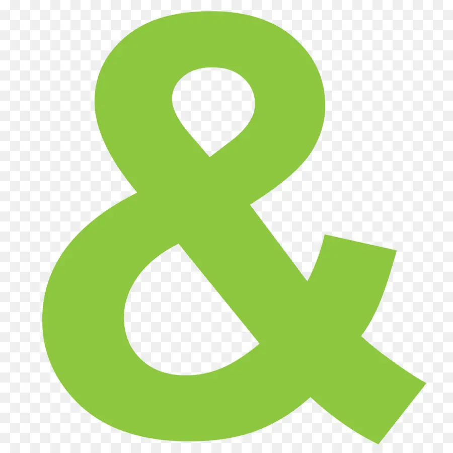 Ampersand Hijau，Tipografi PNG