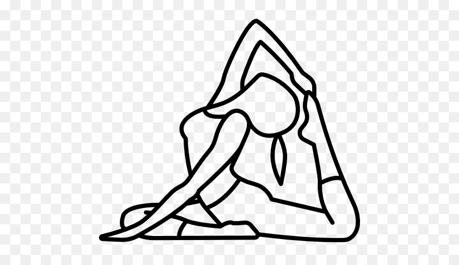 Pose Yoga，Peregangan PNG