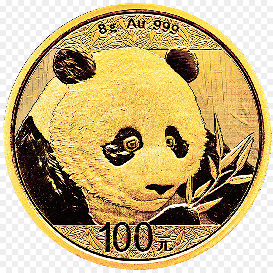 Panda Raksasa，Cina Gold Panda PNG