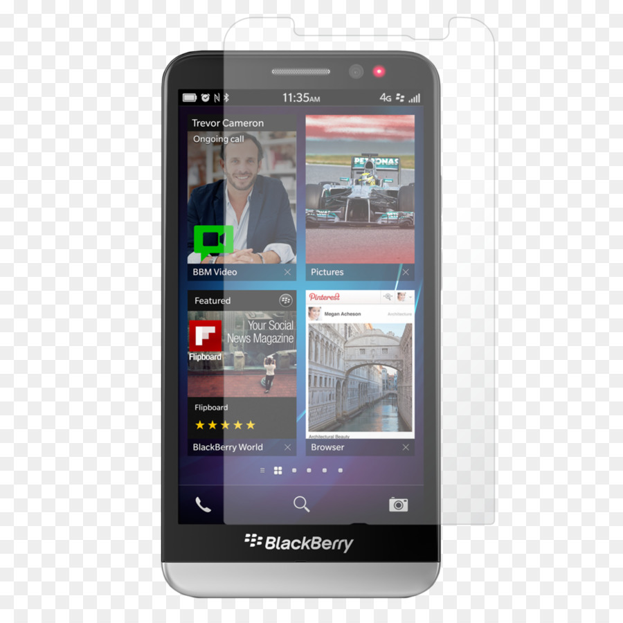 Blackberry Z10，Smartphone PNG