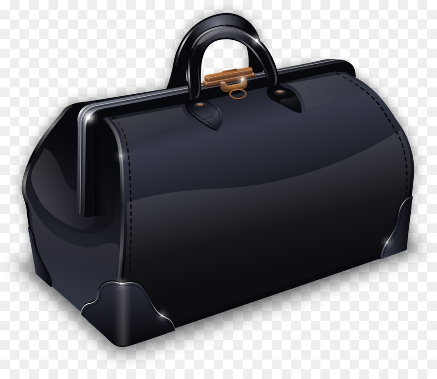 Tas Hitam，Tas Tangan PNG