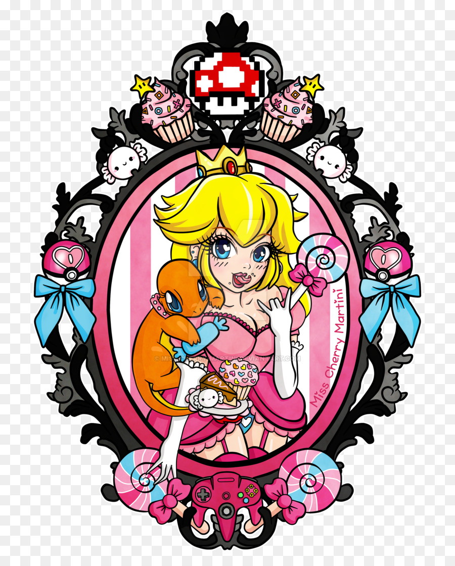 Martini，Princess Peach PNG