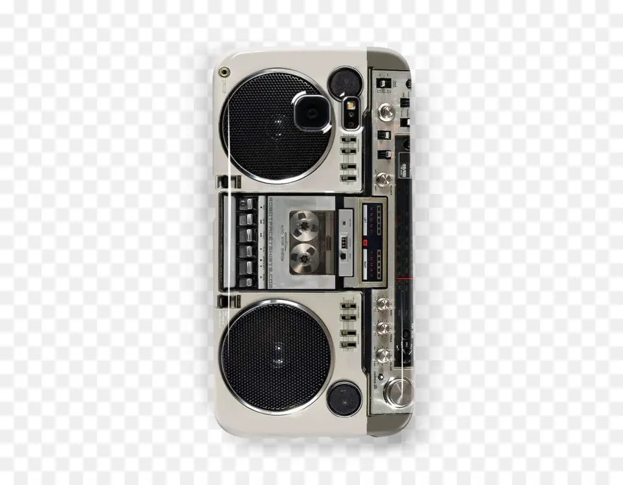 Casing Ponsel Retro Boombox，Pembicara PNG