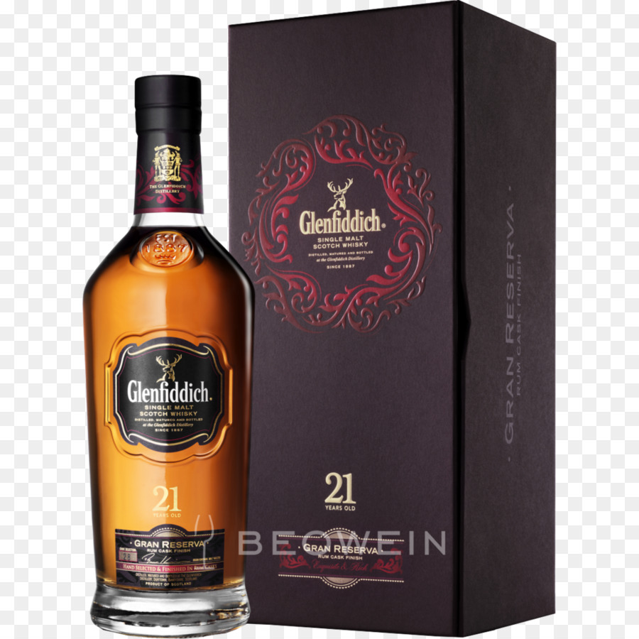 Glenfiddich，Wiski Malt Tunggal PNG