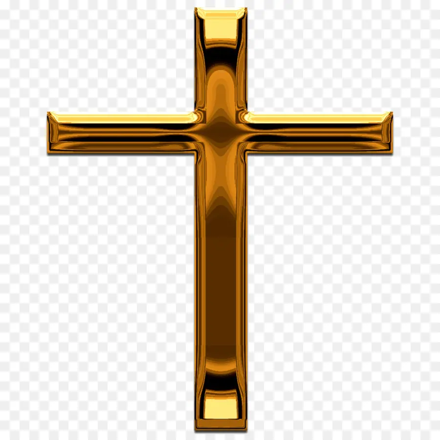 Emas，Salib Kristen PNG