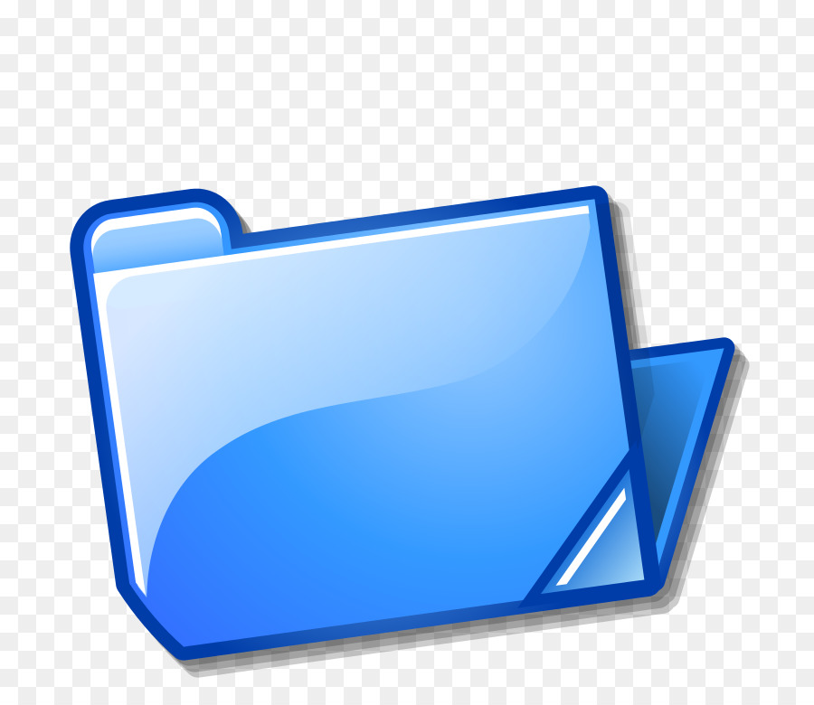 Folder Biru，Dokumen PNG