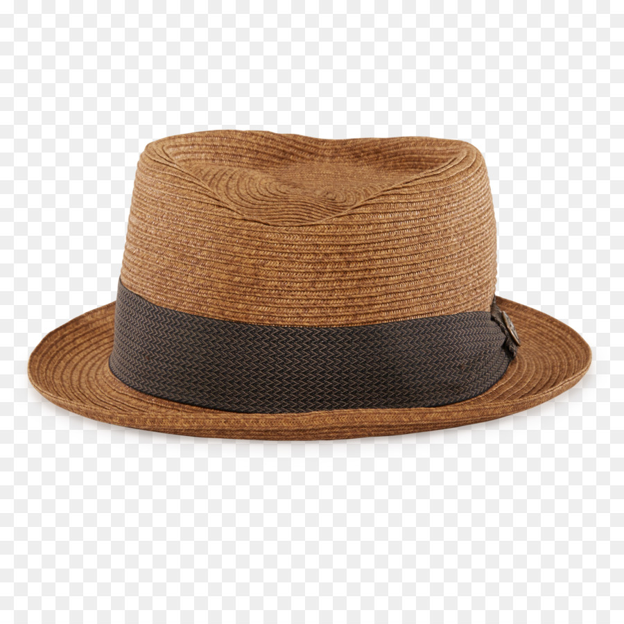 Topi Fedora，Cokelat PNG