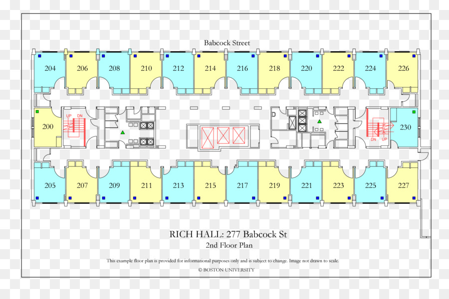 Denah Rumah，Boston University Sistem Perumahan PNG