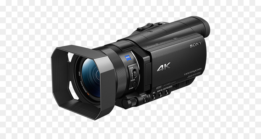 Sony Handycam Fdrax100，Kamera Video PNG