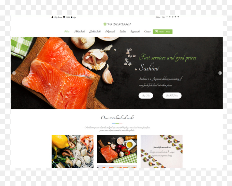 Desain Web Responsif，Masakan Asia PNG