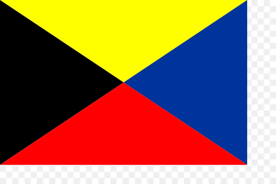Z Bendera，International Maritime Bendera Sinyal PNG