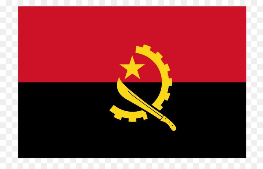 Bendera Angola，Merah PNG