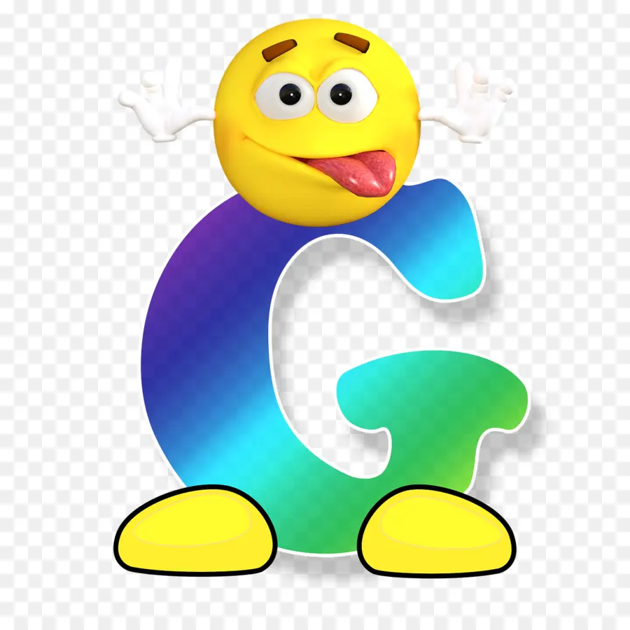 Huruf G Dengan Emoji，Emoji PNG