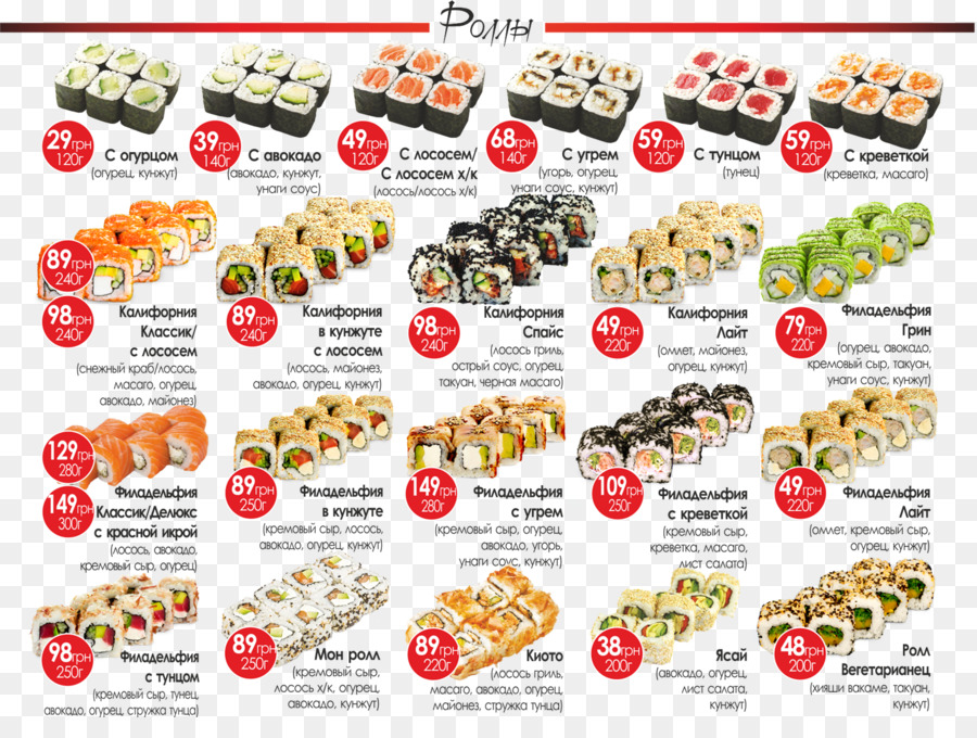 Sushi，Makizushi PNG