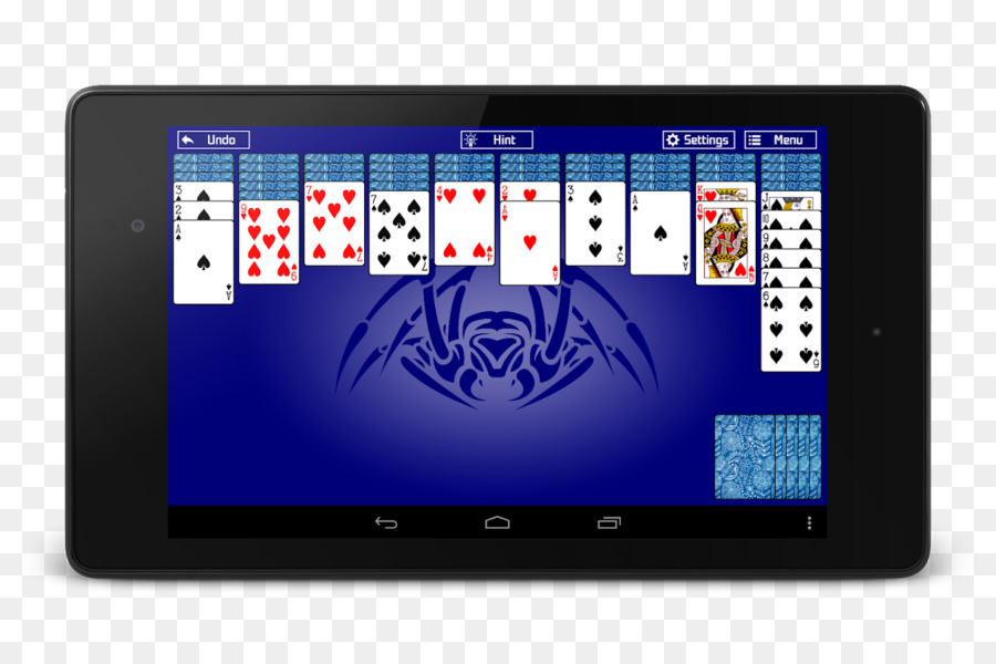 Tablet Dengan Permainan Solitaire，Perangkat PNG