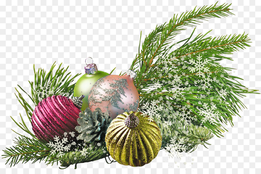 Pohon Tahun Baru，Ornamen Natal PNG