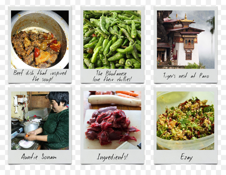 Masakan Vegetarian，Bhutan Masakan PNG