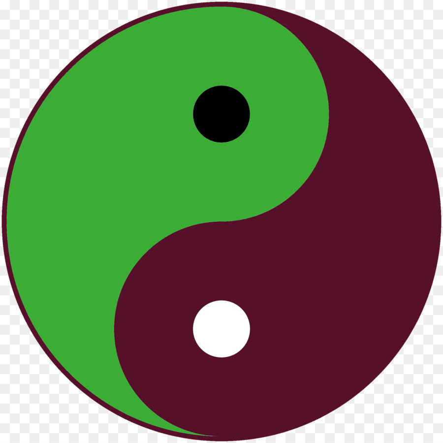 Simbol Yin Yang，Keseimbangan PNG