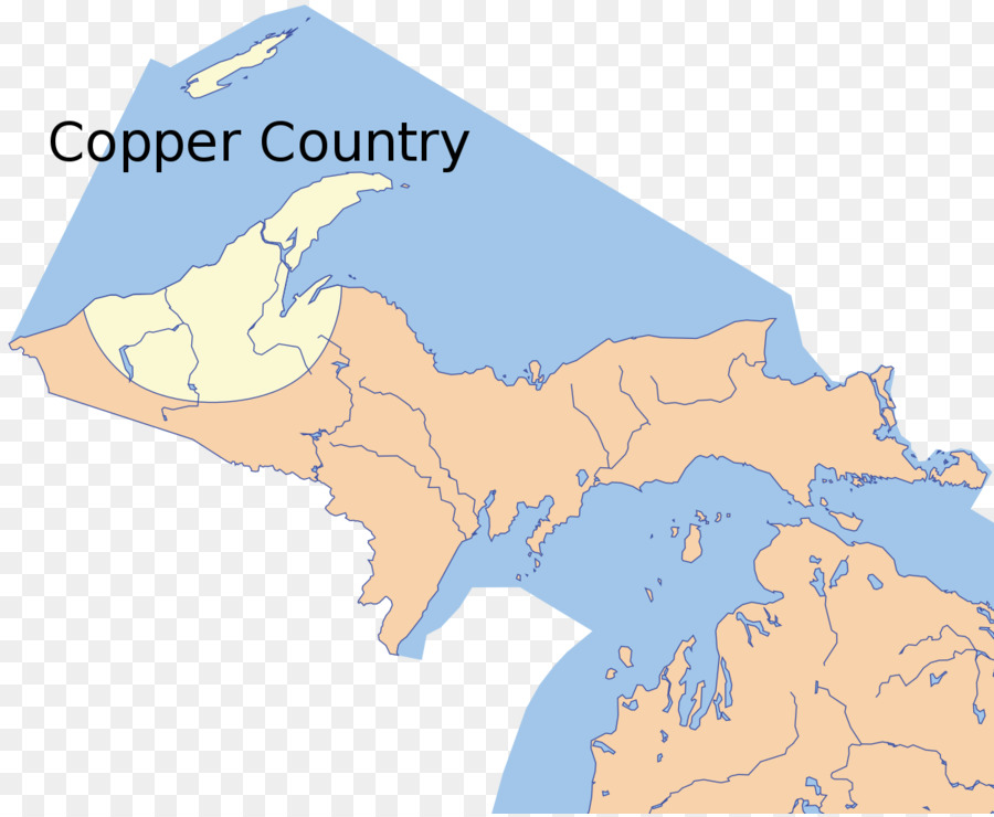 Keverew County Michigan，Semenanjung Keweenaw PNG