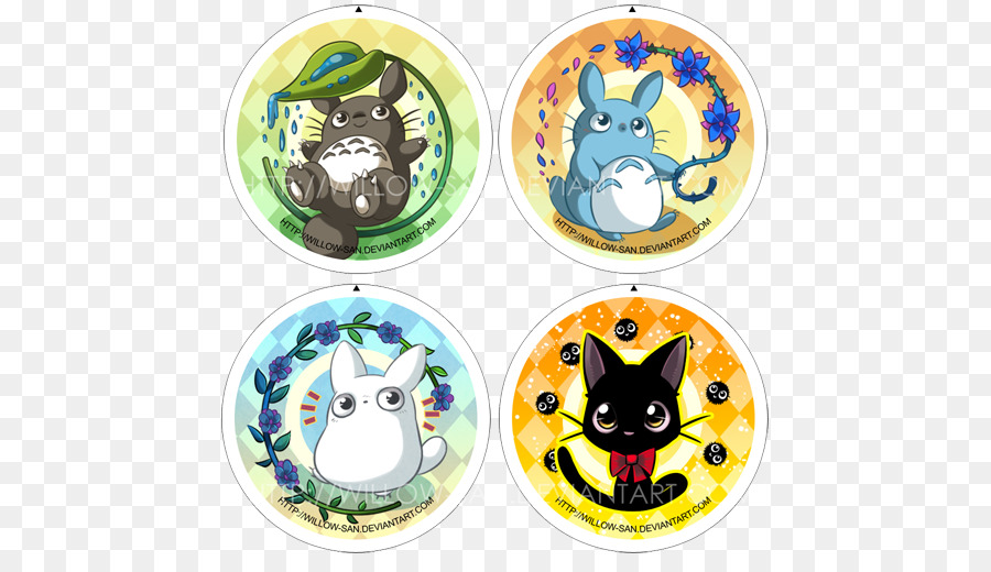 Stiker Totoro，Anime PNG