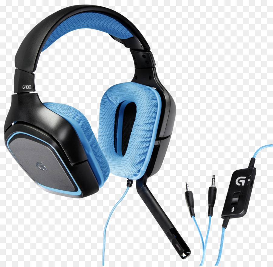 Logitech G430，Mikropon PNG