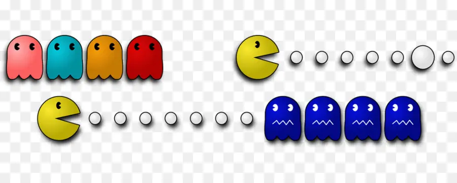 Pac Man，Hantu PNG