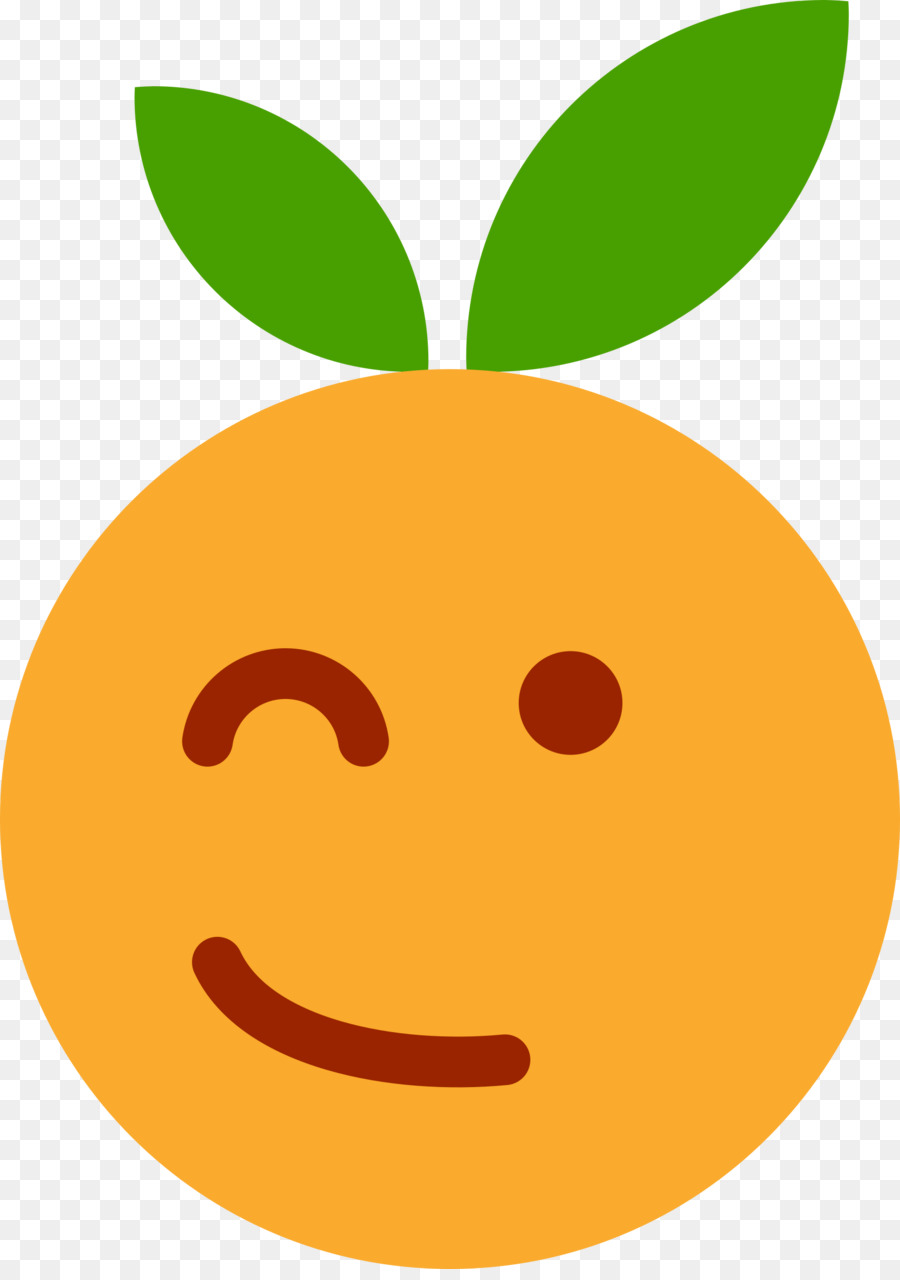 Emoji Oranye，Buah PNG