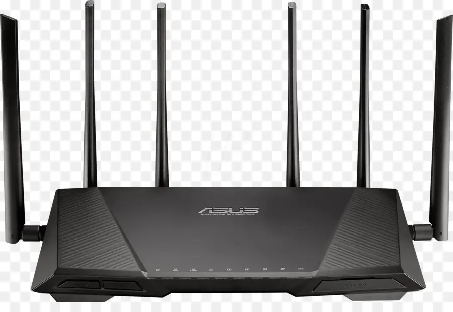 Asus Rtac3200，Router PNG
