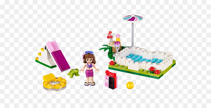 Lego Teman，Lego 41090 Teman Teman Olivia Taman Kolam Renang PNG