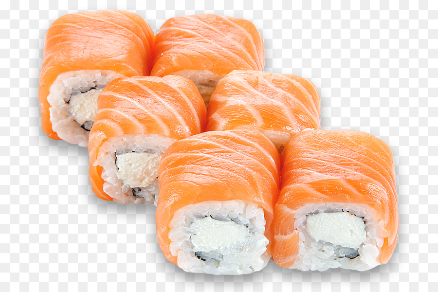 Gulungan Sushi Salmon，Jepang PNG