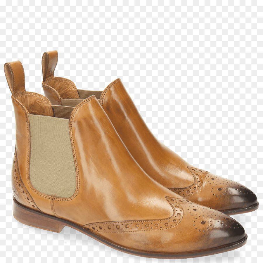 Boot Chelsea，Tan PNG